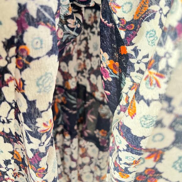 Free People Isabella Floral patchwork tunic top - Picture 7 of 10